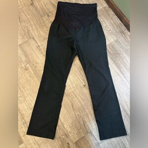 Liz Lange Maternity Size Medium Black Plants
